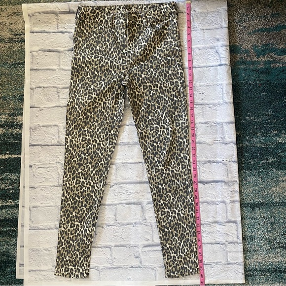 American Eagle hi-rise leopard jeggings - Picture 6 of 11